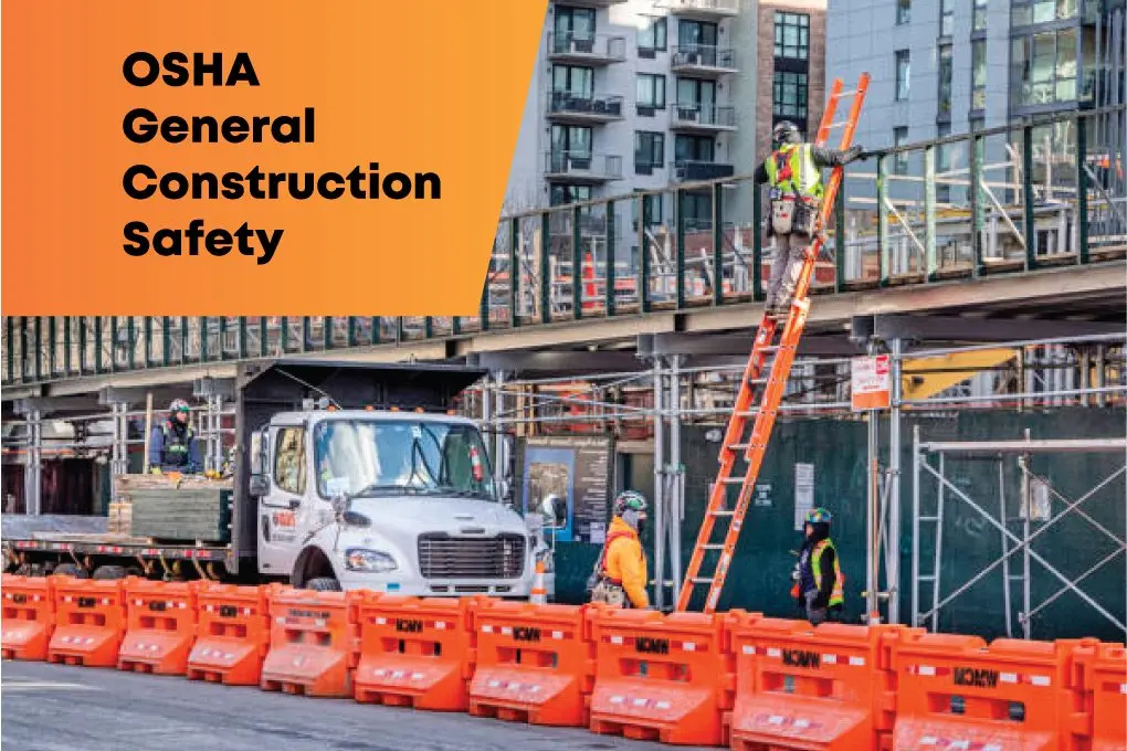 Construction workers attending 30-hour OSHA safety training session